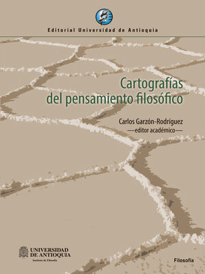 cover image of Cartografías del pensamiento filosófico